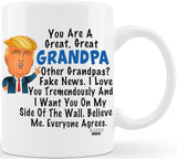 Trump Grandpa 11 oz Grandpa Coffee Mug