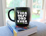 Yoda Best Dad Ever 16 oz Funny Dad Coffee Mug for Father's Day