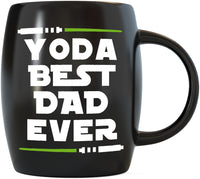 Yoda Best Dad Ever 16 oz Funny Dad Coffee Mug for Father's Day